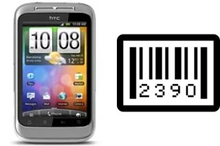 Come vedere il numero di serie su HTC Wildfire S