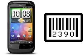 Come vedere il numero di serie su HTC Desire S