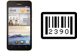 Come vedere il numero di serie su Huawei Ascend G630