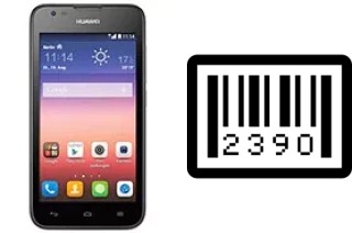 Come vedere il numero di serie su Huawei Ascend Y550