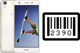 Come vedere il numero di serie su Huawei Honor Holly 3