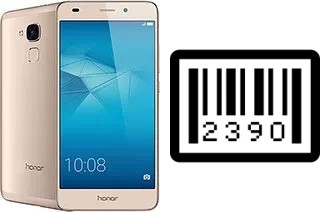 Come vedere il numero di serie su Huawei Honor 5c