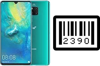 Come vedere il numero di serie su Huawei Mate 20 X (5G)