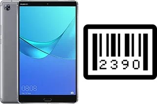 Come vedere il numero di serie su Huawei MediaPad M5 8