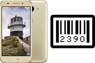 Come vedere il numero di serie su Huawei Y3 (2018)