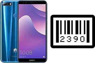 Come vedere il numero di serie su Huawei Y7 (2018)