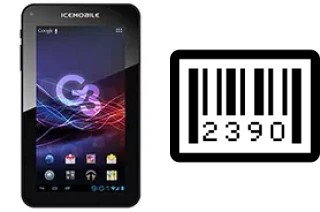 Come vedere il numero di serie su Icemobile G3