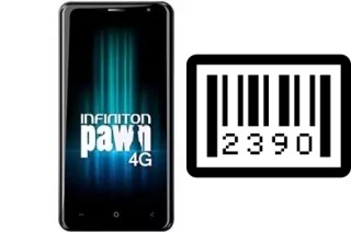 Come vedere il numero di serie su Infiniton Pawn 4G