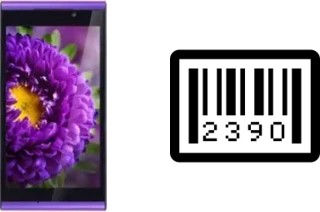 Come vedere il numero di serie su InFocus M310 Charm Purple