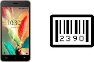 Come vedere il numero di serie su Karbonn K9 Smart Eco