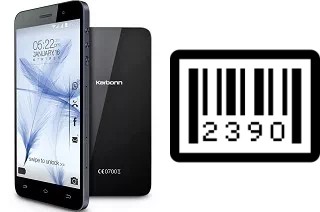 Come vedere il numero di serie su Karbonn Titanium Mach Two S360