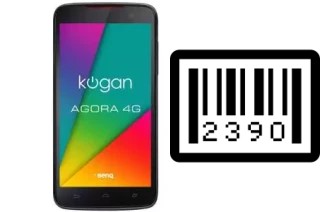 Come vedere il numero di serie su Kogan Agora 4G Plus