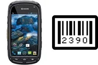 Come vedere il numero di serie su Kyocera Torque E6710