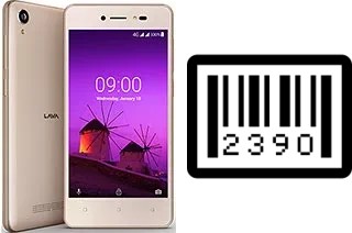 Come vedere il numero di serie su Lava Z50