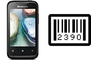 Come vedere il numero di serie su Lenovo A269i