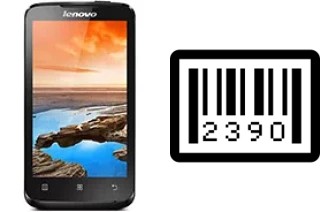 Come vedere il numero di serie su Lenovo A316i