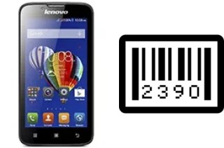 Come vedere il numero di serie su Lenovo A328