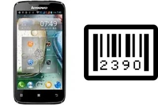 Come vedere il numero di serie su Lenovo A390