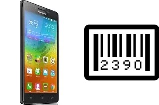 Come vedere il numero di serie su Lenovo A6000