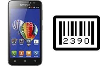 Come vedere il numero di serie su Lenovo A606