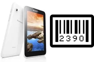 Come vedere il numero di serie su Lenovo A7-30 A3300