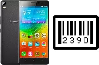 Come vedere il numero di serie su Lenovo A7000 Plus