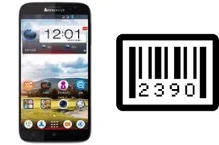 Come vedere il numero di serie su Lenovo A850