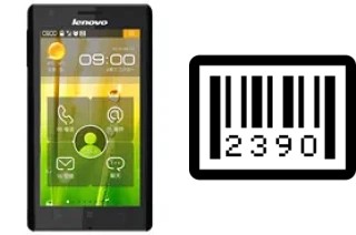 Come vedere il numero di serie su Lenovo K800