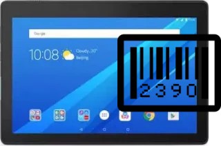 Come vedere il numero di serie su Lenovo Tab E10