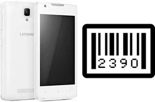 Come vedere il numero di serie su Lenovo Vibe A