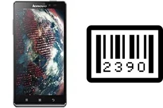 Come vedere il numero di serie su Lenovo Vibe Z K910