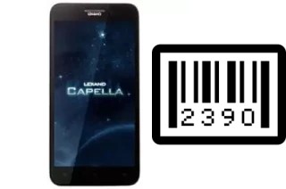 Come vedere il numero di serie su LEXAND S5A3 Capella