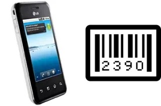 Come vedere il numero di serie su LG Optimus Chic E720