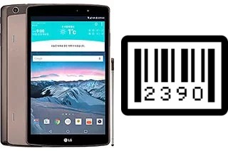 Come vedere il numero di serie su LG G Pad II 8.3 LTE