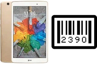 Come vedere il numero di serie su LG G Pad X 8.0