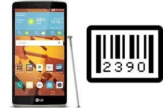 Come vedere il numero di serie su LG G Stylo