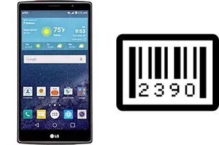 Come vedere il numero di serie su LG G Vista 2