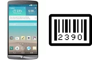 Come vedere il numero di serie su LG G3 A