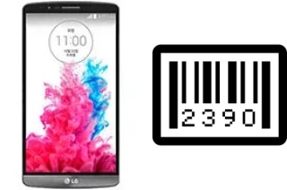 Come vedere il numero di serie su LG G3 Screen