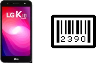 Come vedere il numero di serie su LG K10 Power