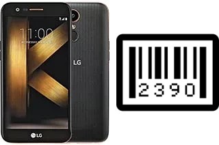 Come vedere il numero di serie su LG K20 plus