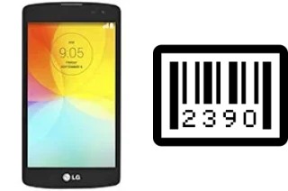 Come vedere il numero di serie su LG F60