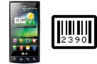 Come vedere il numero di serie su LG Optimus Mach LU3000