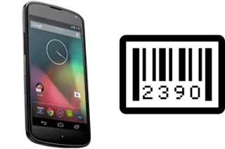 Come vedere il numero di serie su LG Nexus 4 E960