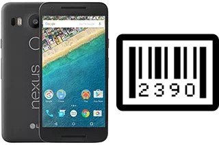 Come vedere il numero di serie su LG Nexus 5X