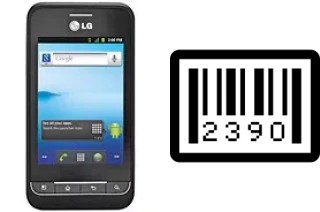 Come vedere il numero di serie su LG Optimus 2 AS680