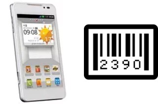 Come vedere il numero di serie su LG Optimus 3D Cube SU870