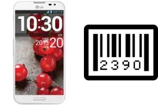 Come vedere il numero di serie su LG Optimus G Pro E985