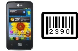 Come vedere il numero di serie su LG Optimus Hub E510