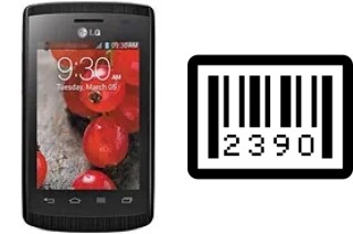 Come vedere il numero di serie su LG Optimus L1 II E410